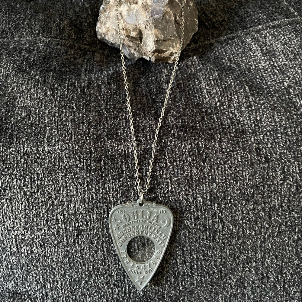 Ouija Planchette Necklace